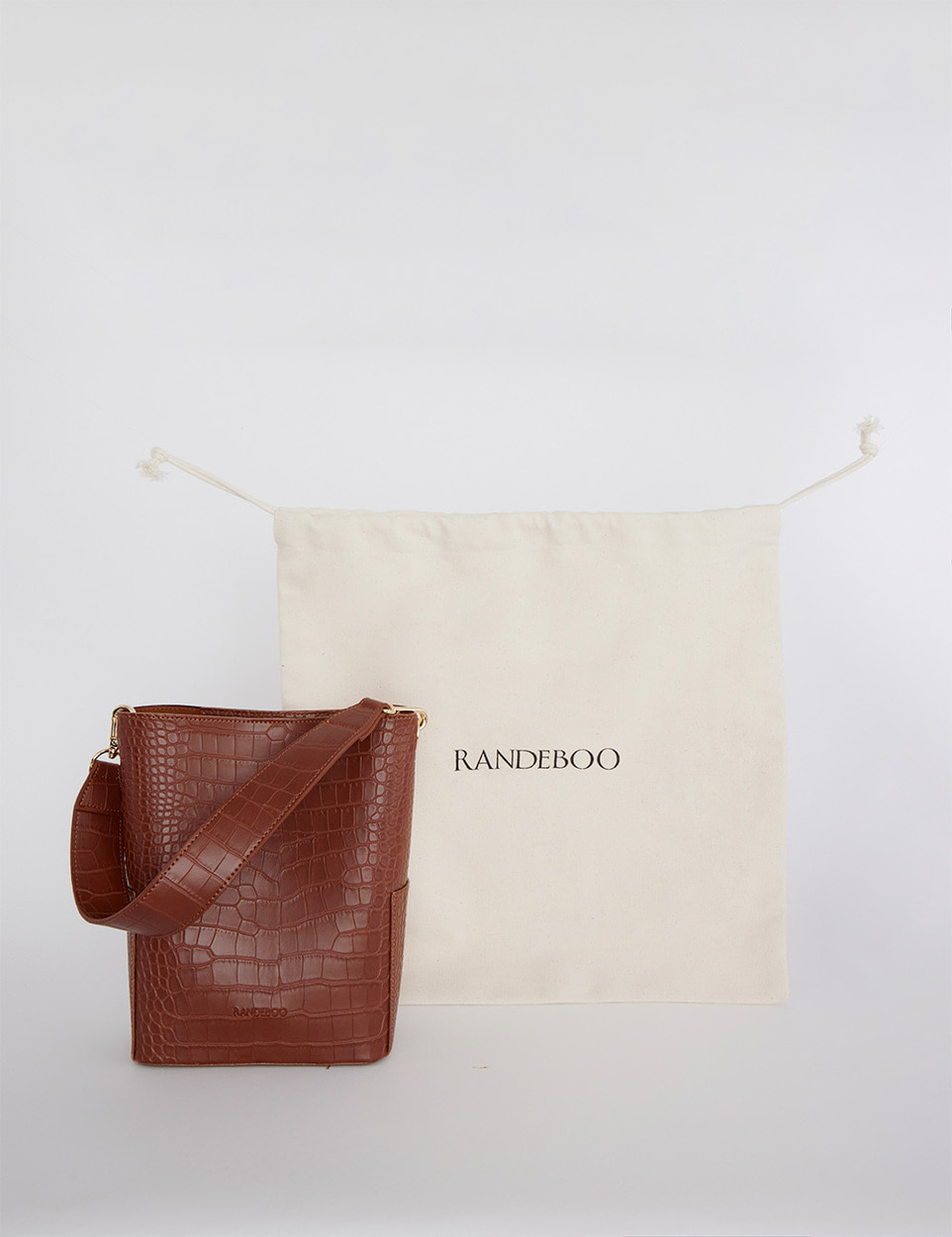 Croco bucket bag - RANDEBOO